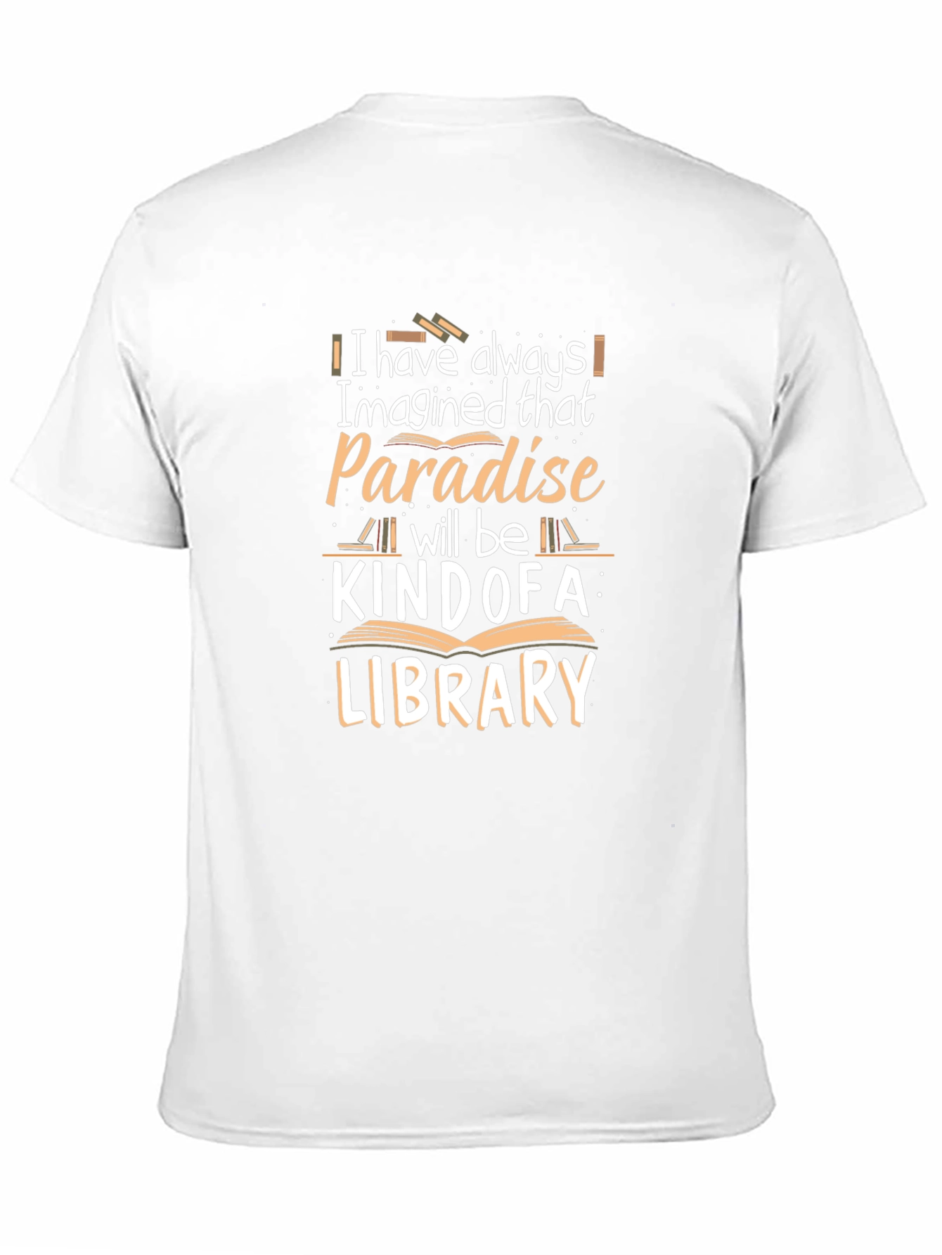 Paradise Library Black Graphic T-Shirt