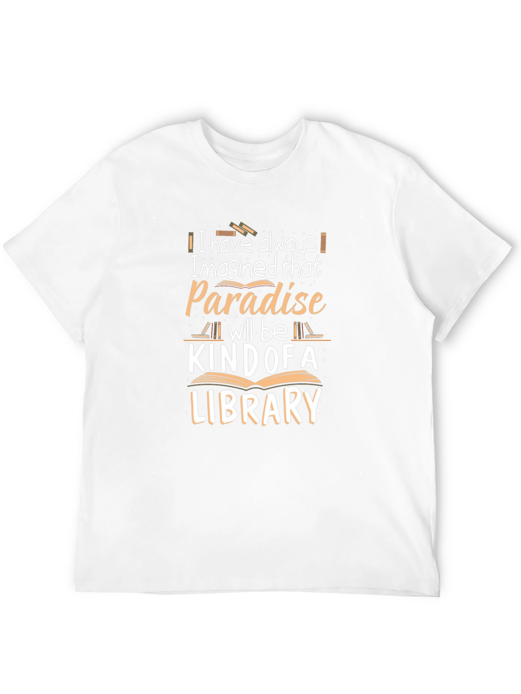 Paradise Library Black Graphic T-Shirt