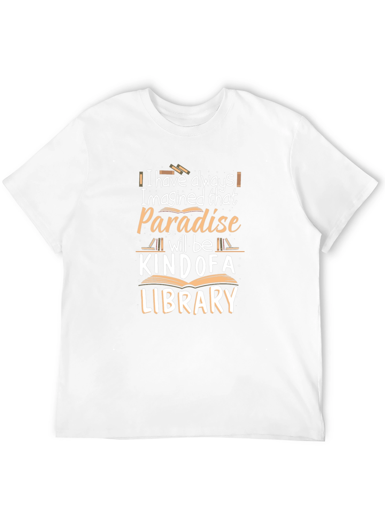 Paradise Library Black Graphic T-Shirt