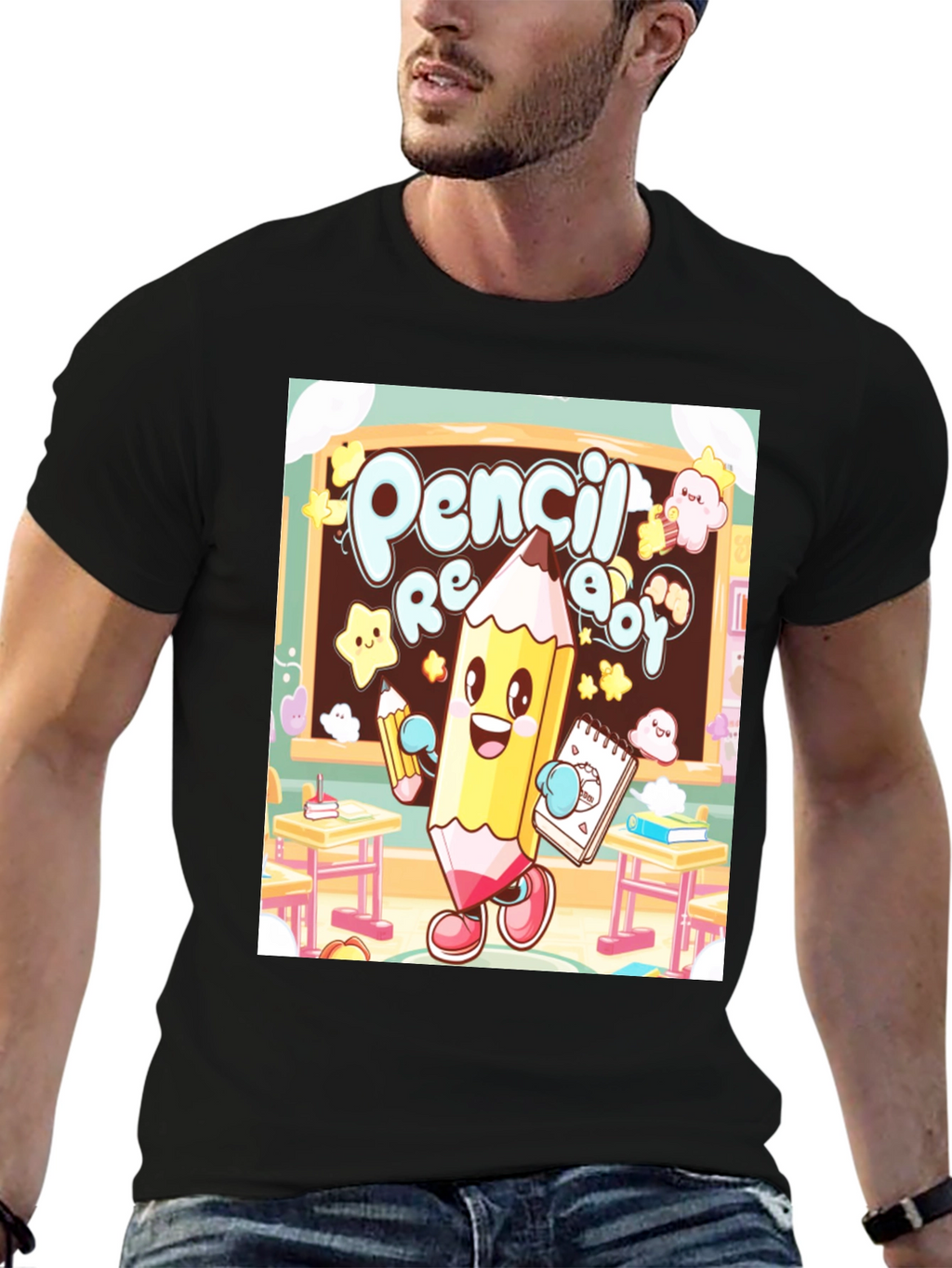 Pencil Ready Graphic Tee - Back to School T-Shirt