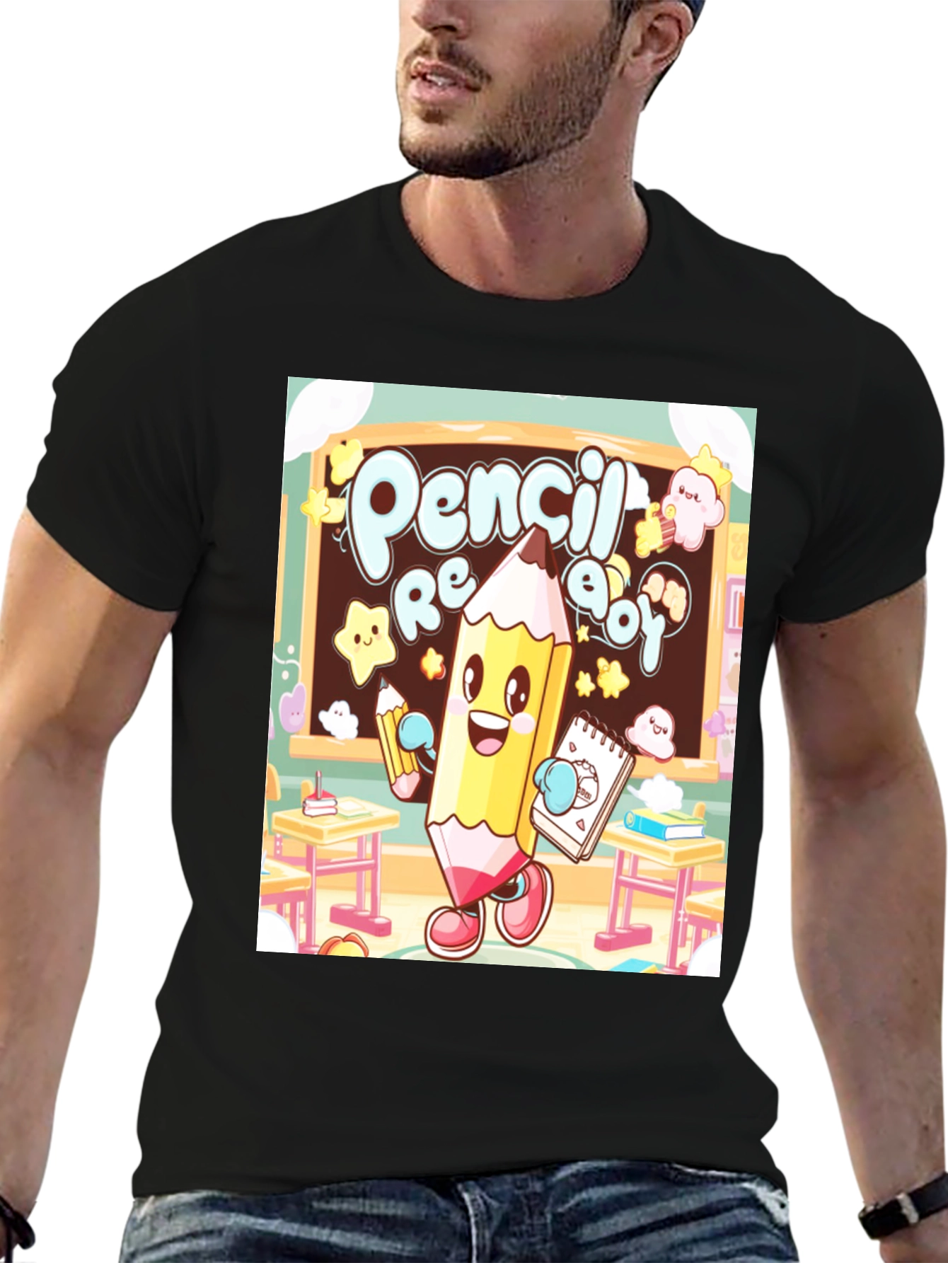 Pencil Ready Graphic Tee - Back to School T-Shirt