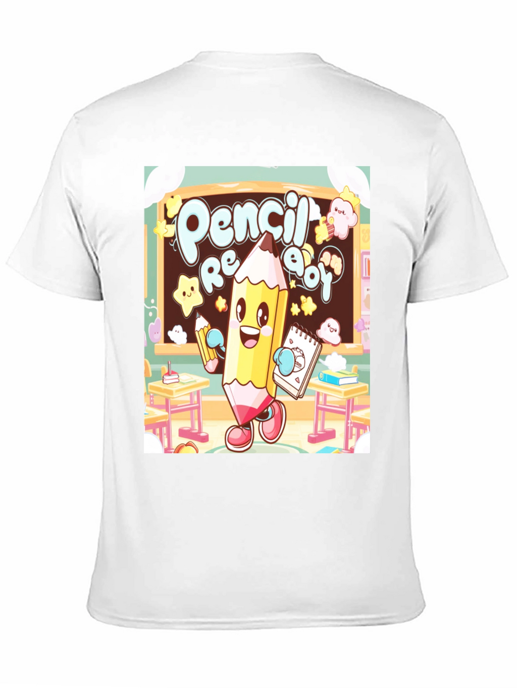 Pencil Ready Graphic Tee - Back to School T-Shirt