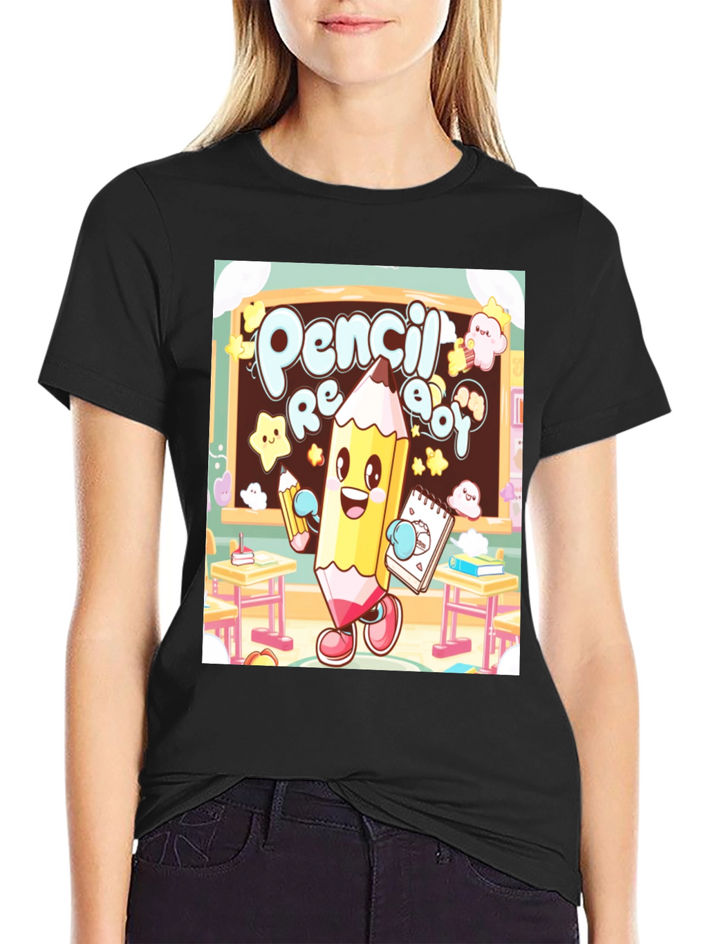 Pencil Ready Graphic Tee - Back to School T-Shirt