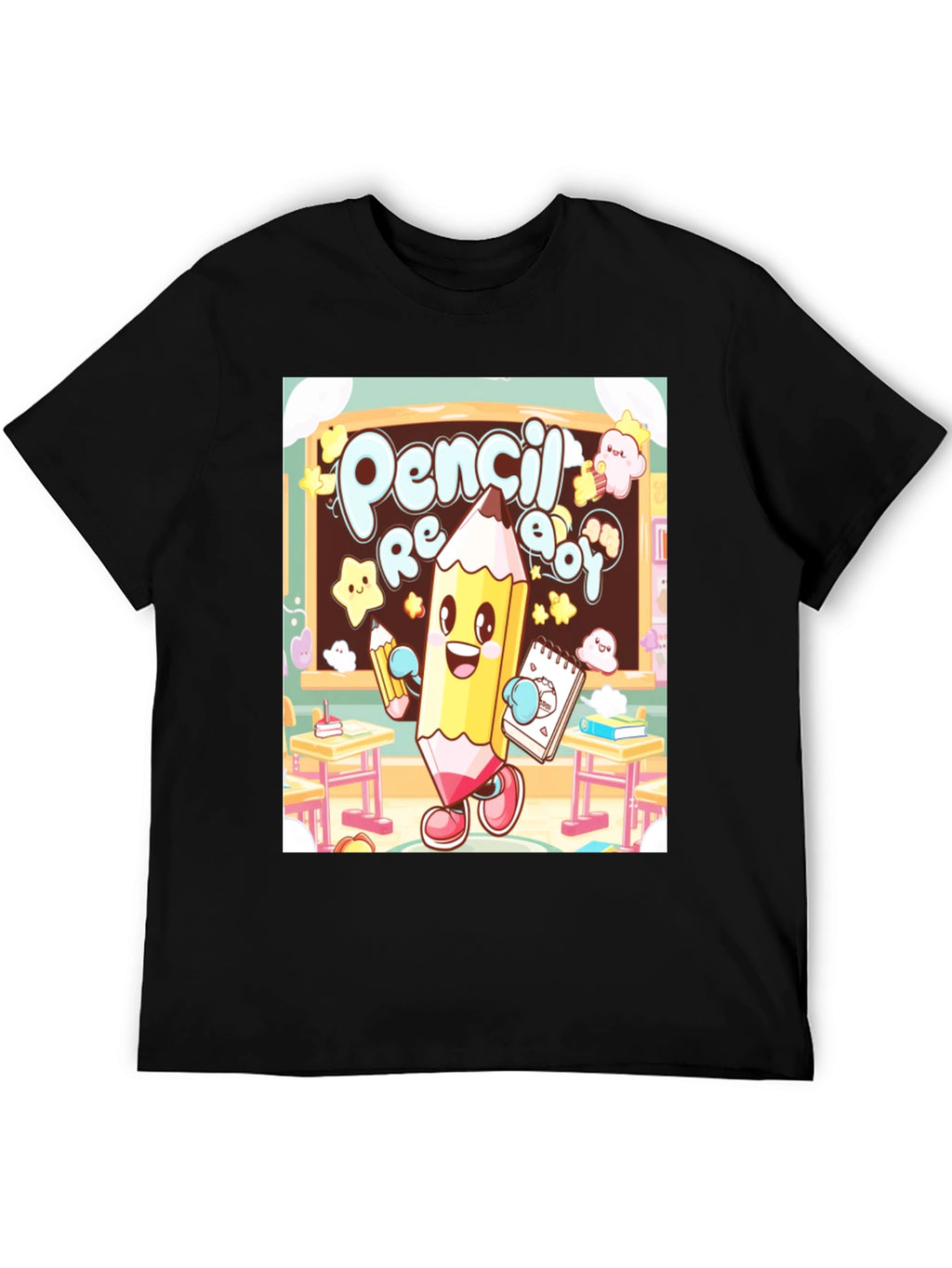 Pencil Ready Graphic Tee - Back to School T-Shirt