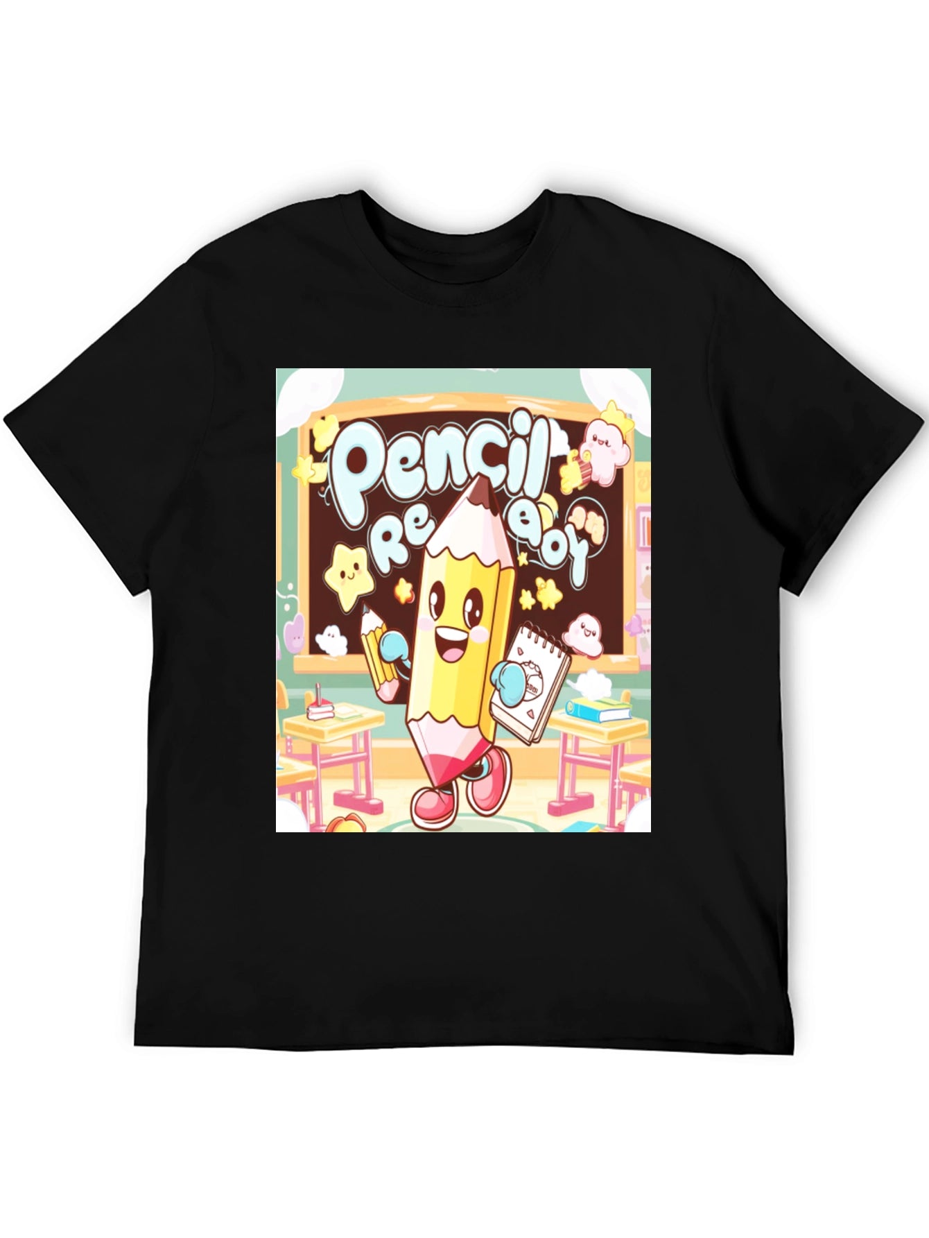 Pencil Ready Graphic Tee - Back to School T-Shirt