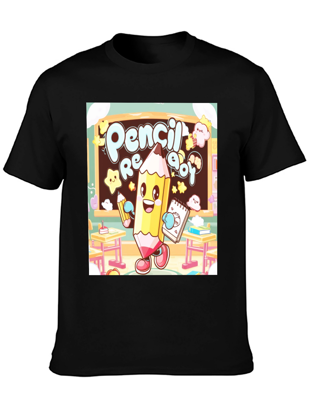 Pencil Ready Graphic Tee - Back to School T-Shirt