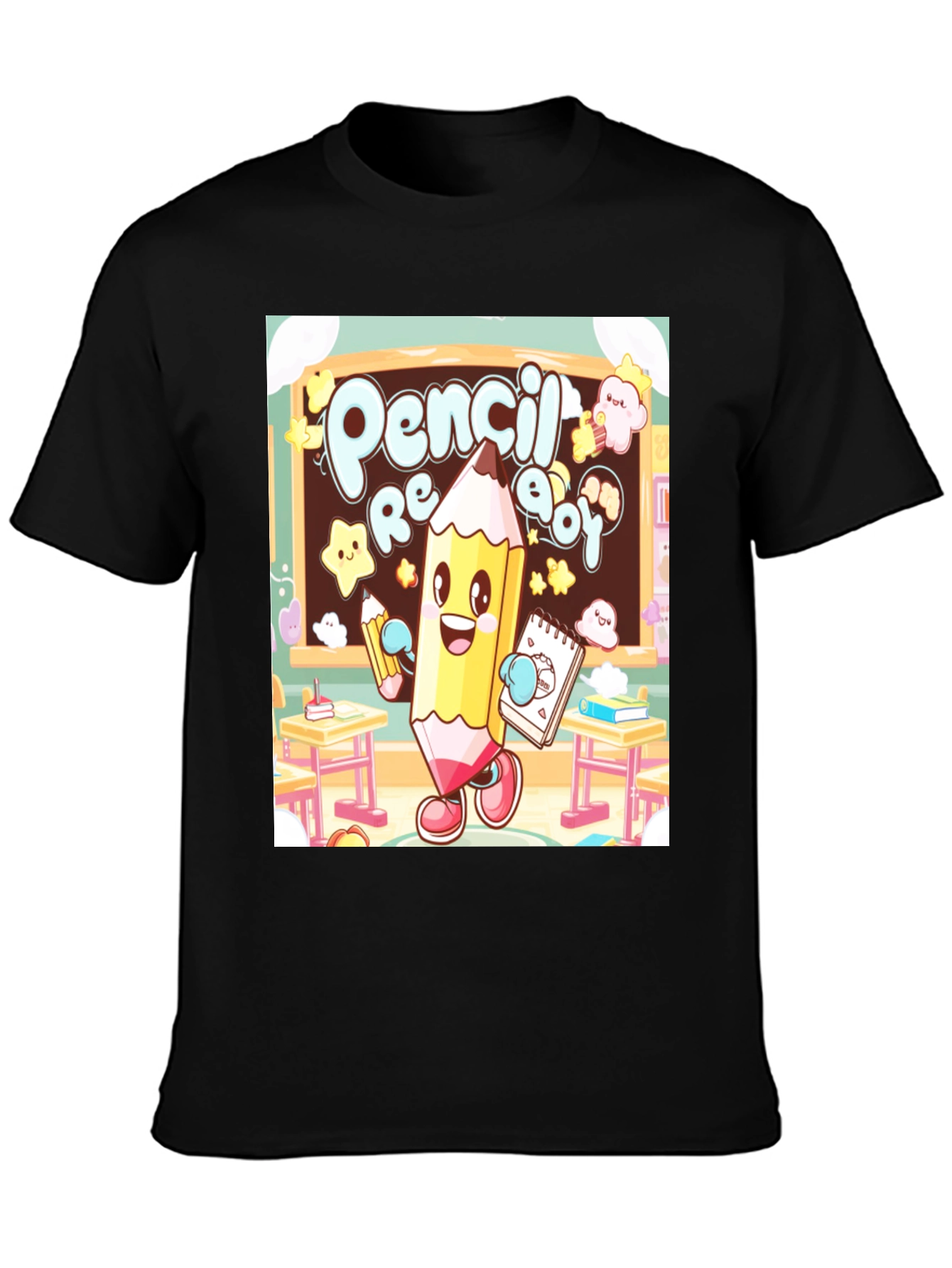 Pencil Ready Graphic Tee - Back to School T-Shirt