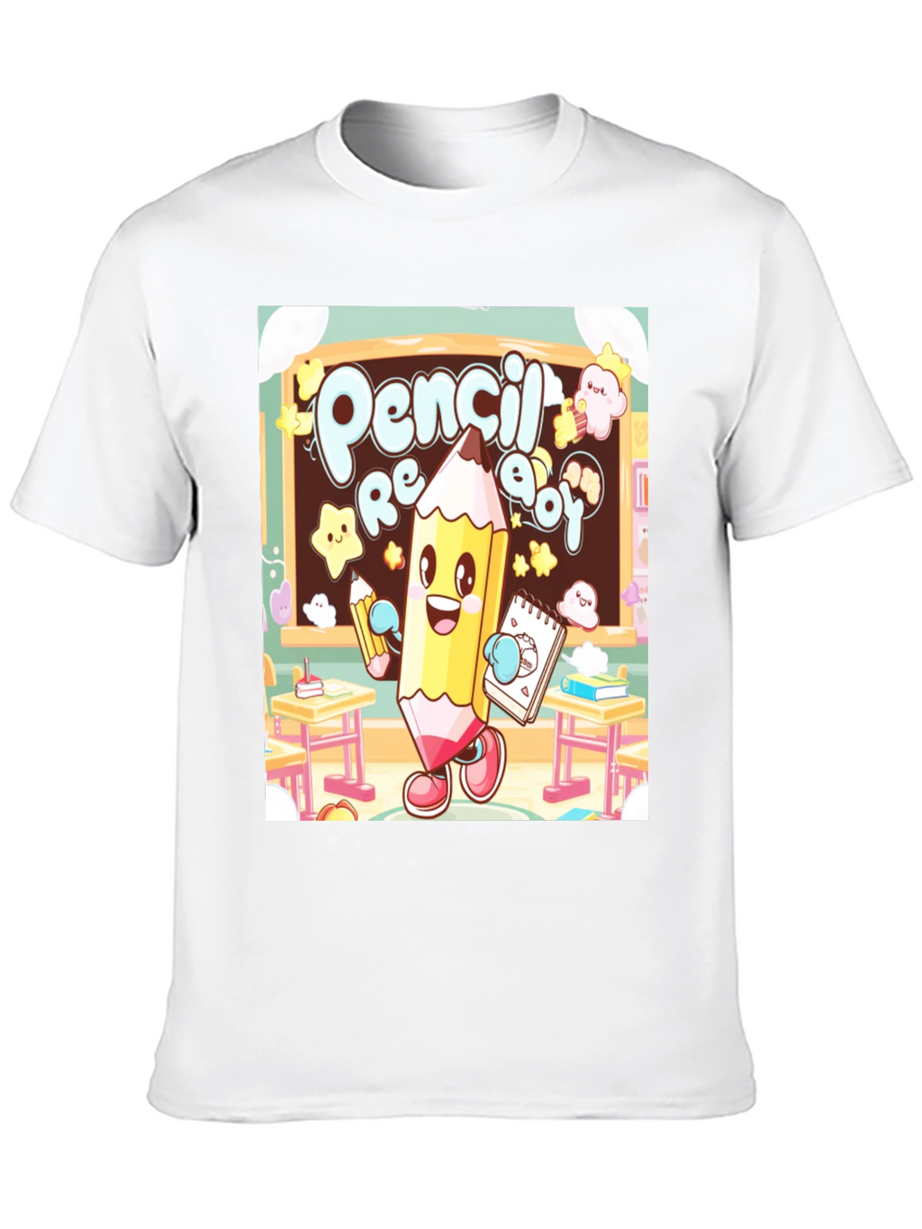 Pencil Ready Graphic Tee - Back to School T-Shirt