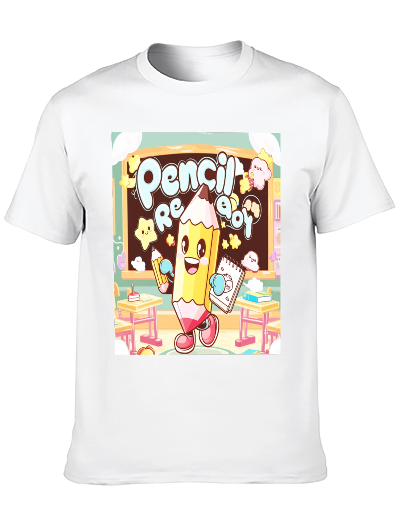 Pencil Ready Graphic Tee - Back to School T-Shirt