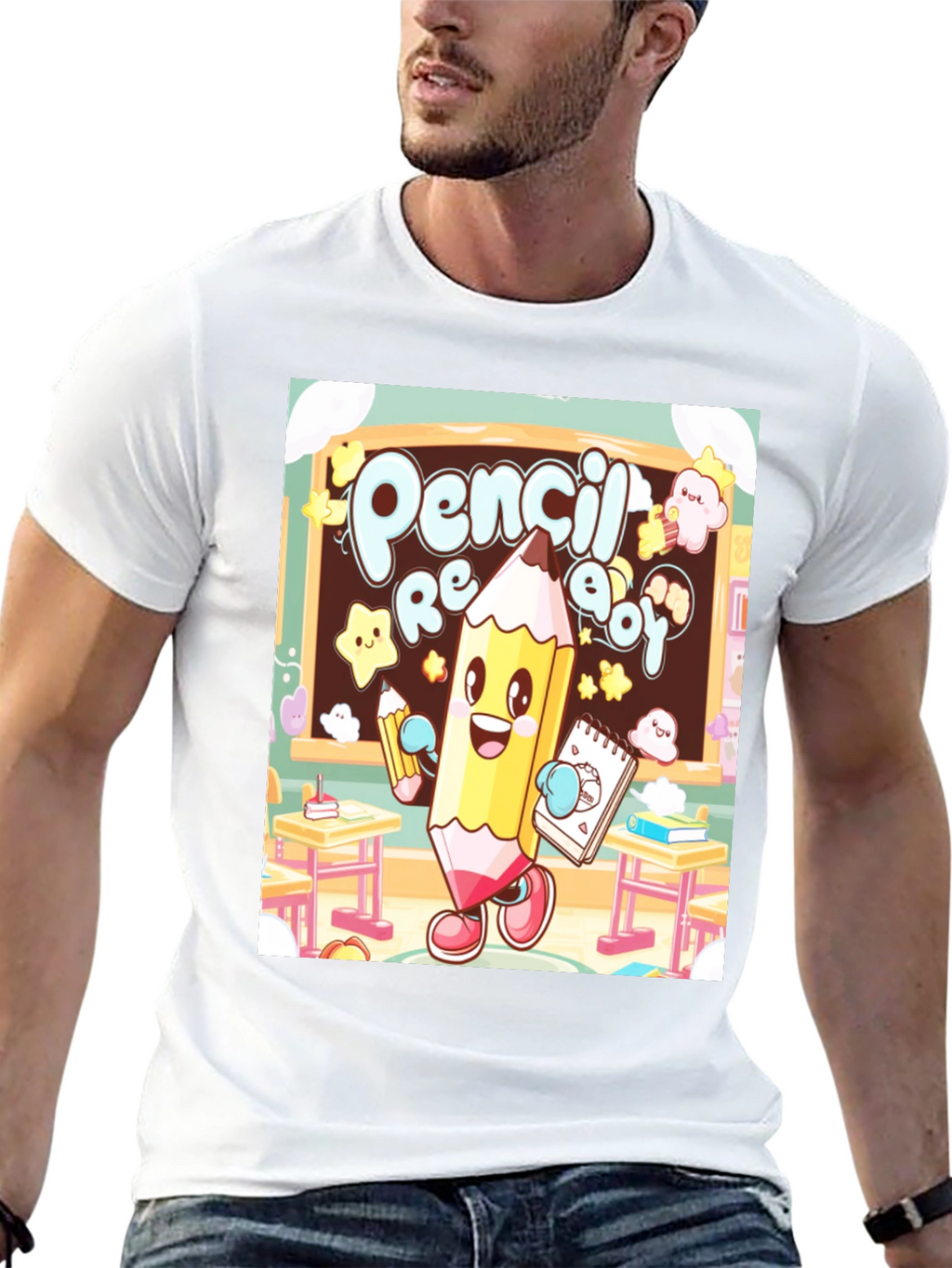 Pencil Ready Graphic Tee - Back to School T-Shirt