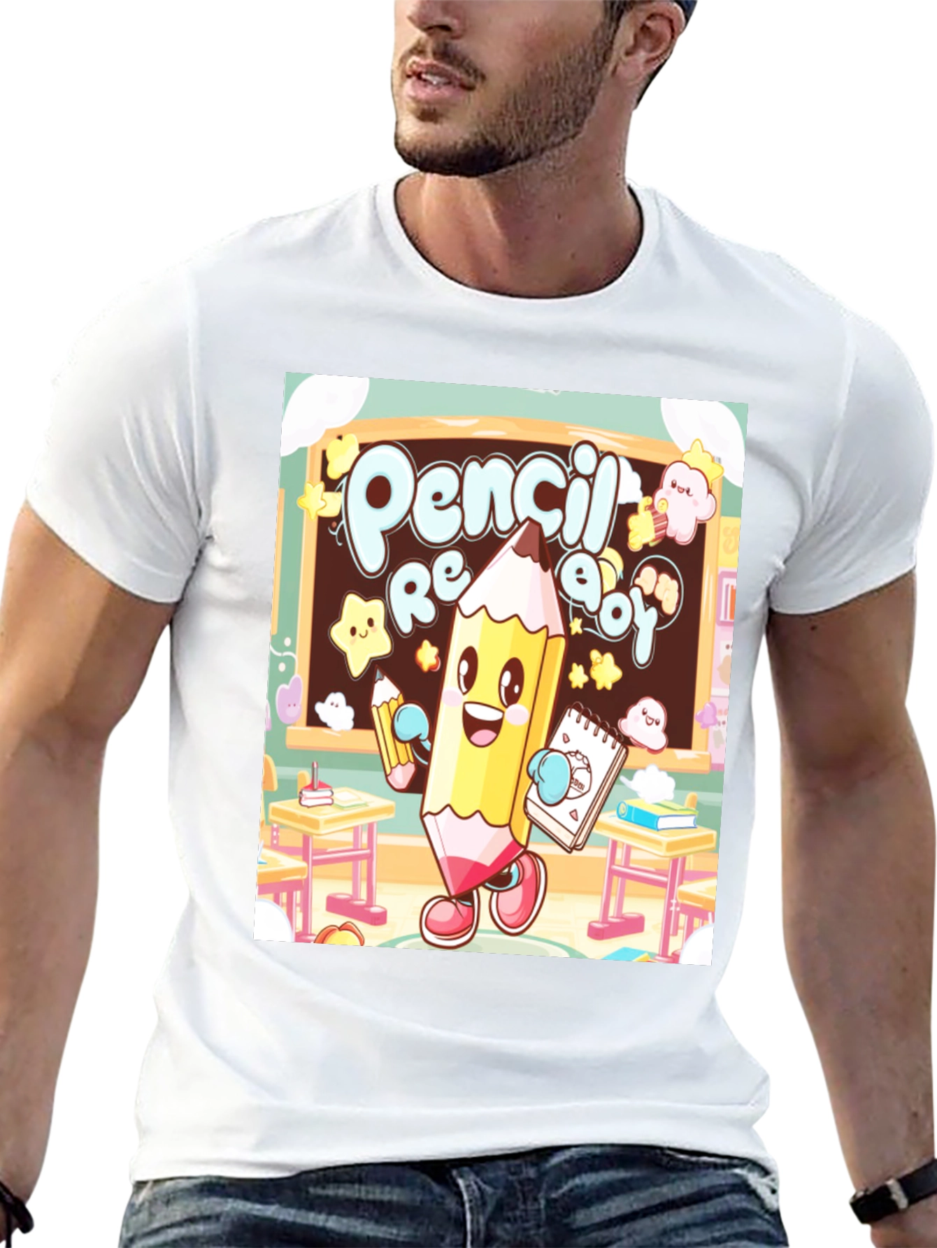 Pencil Ready Graphic Tee - Back to School T-Shirt