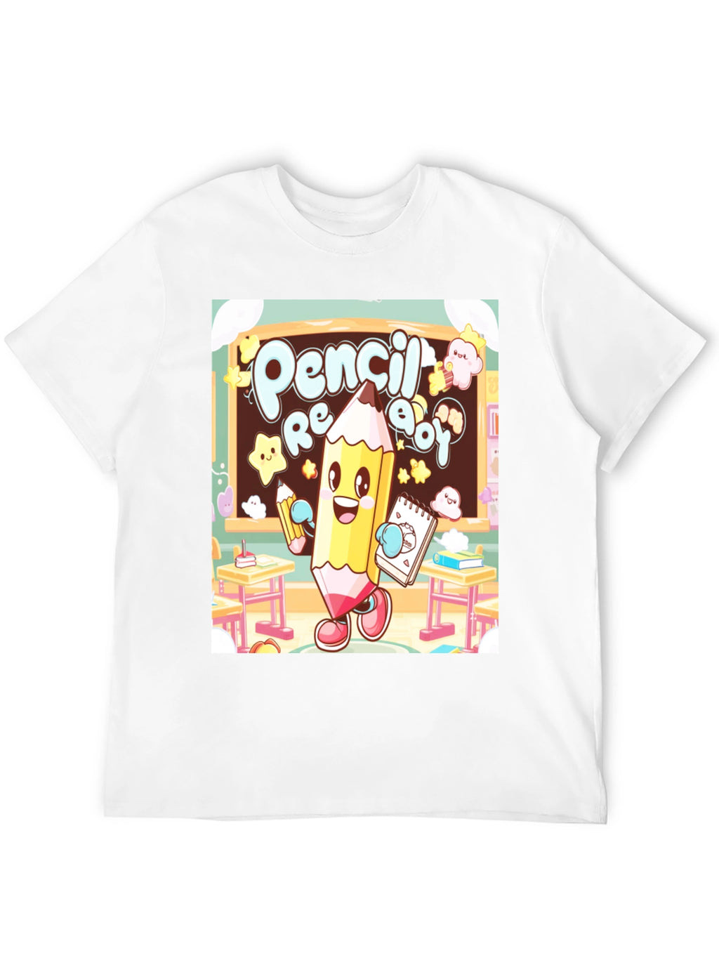Pencil Ready Graphic Tee - Back to School T-Shirt