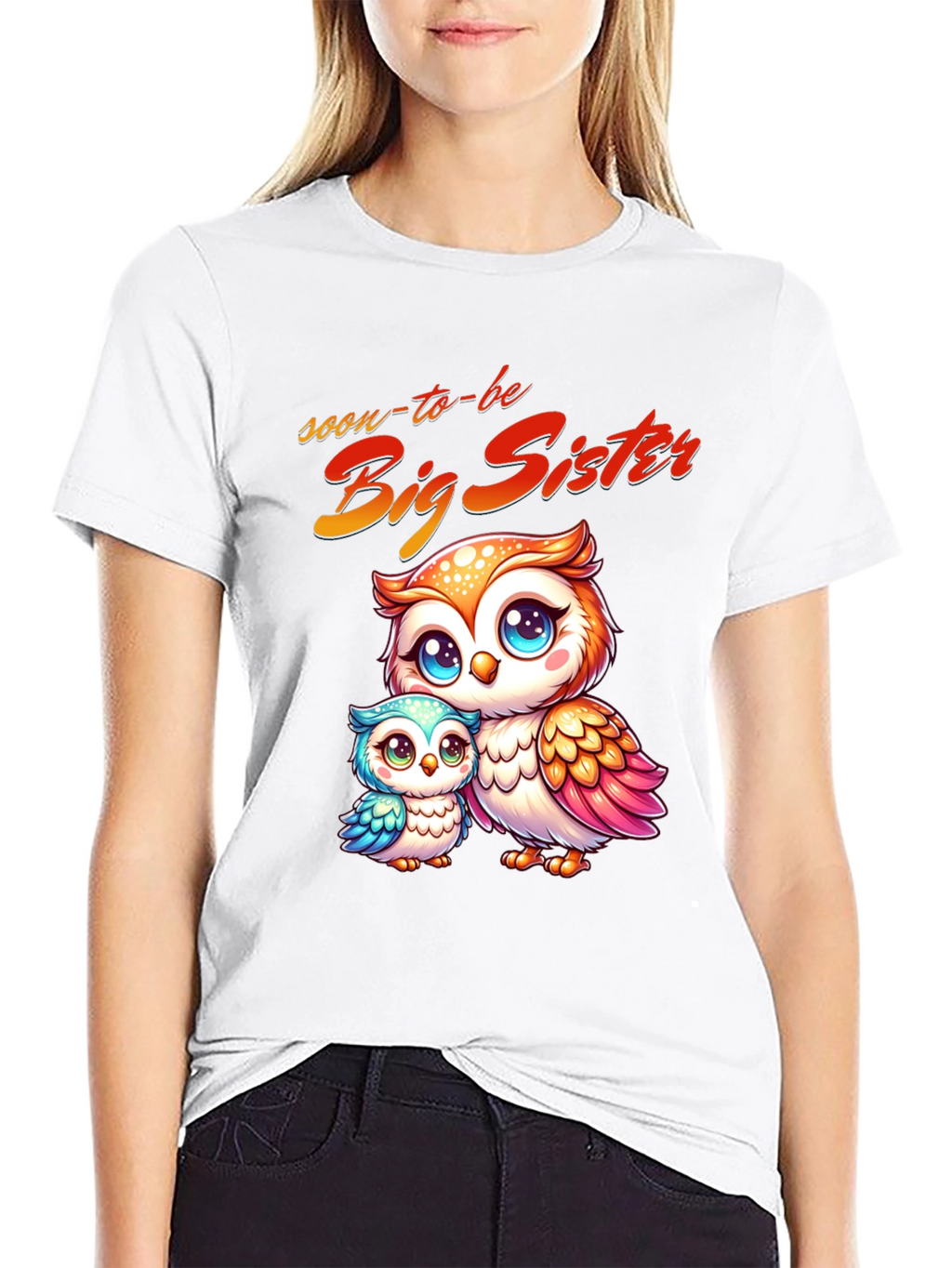 Soon-to-Be Big Sister Owl T-Shirt