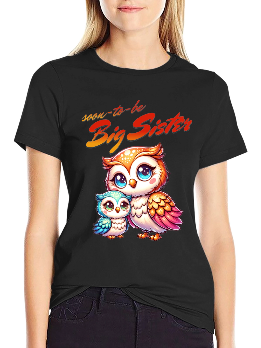 Soon-to-Be Big Sister Owl T-Shirt