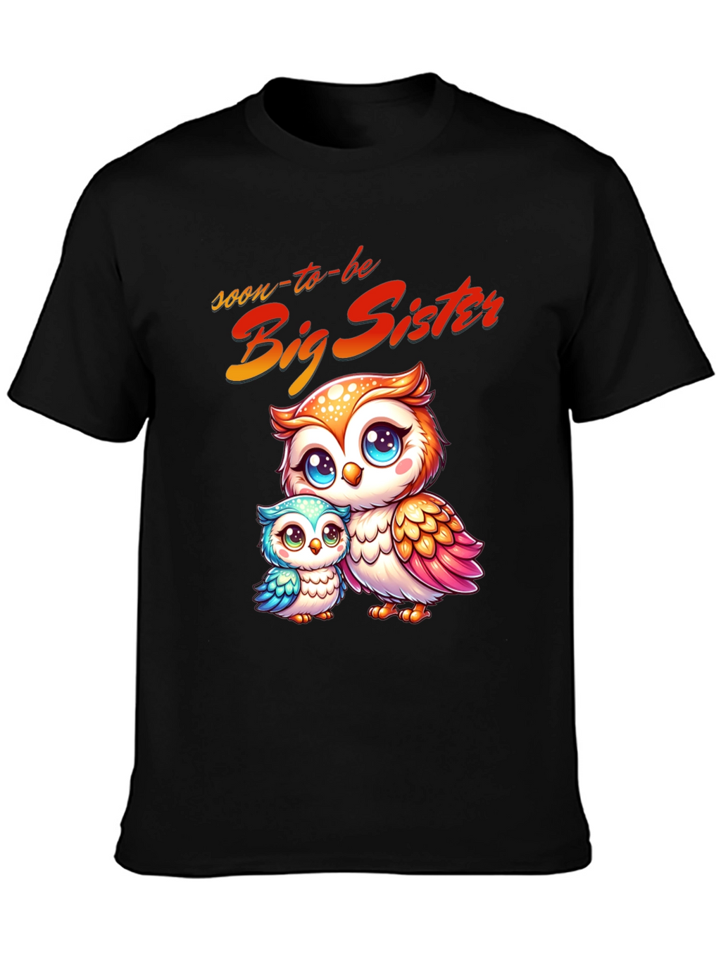 Soon-to-Be Big Sister Owl T-Shirt
