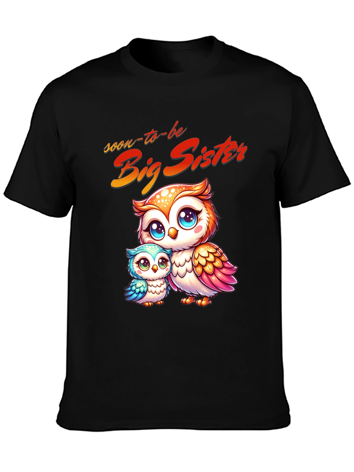 Soon-to-Be Big Sister Owl T-Shirt