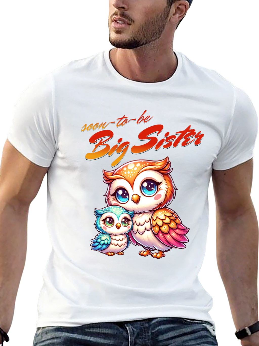 Soon-to-Be Big Sister Owl T-Shirt