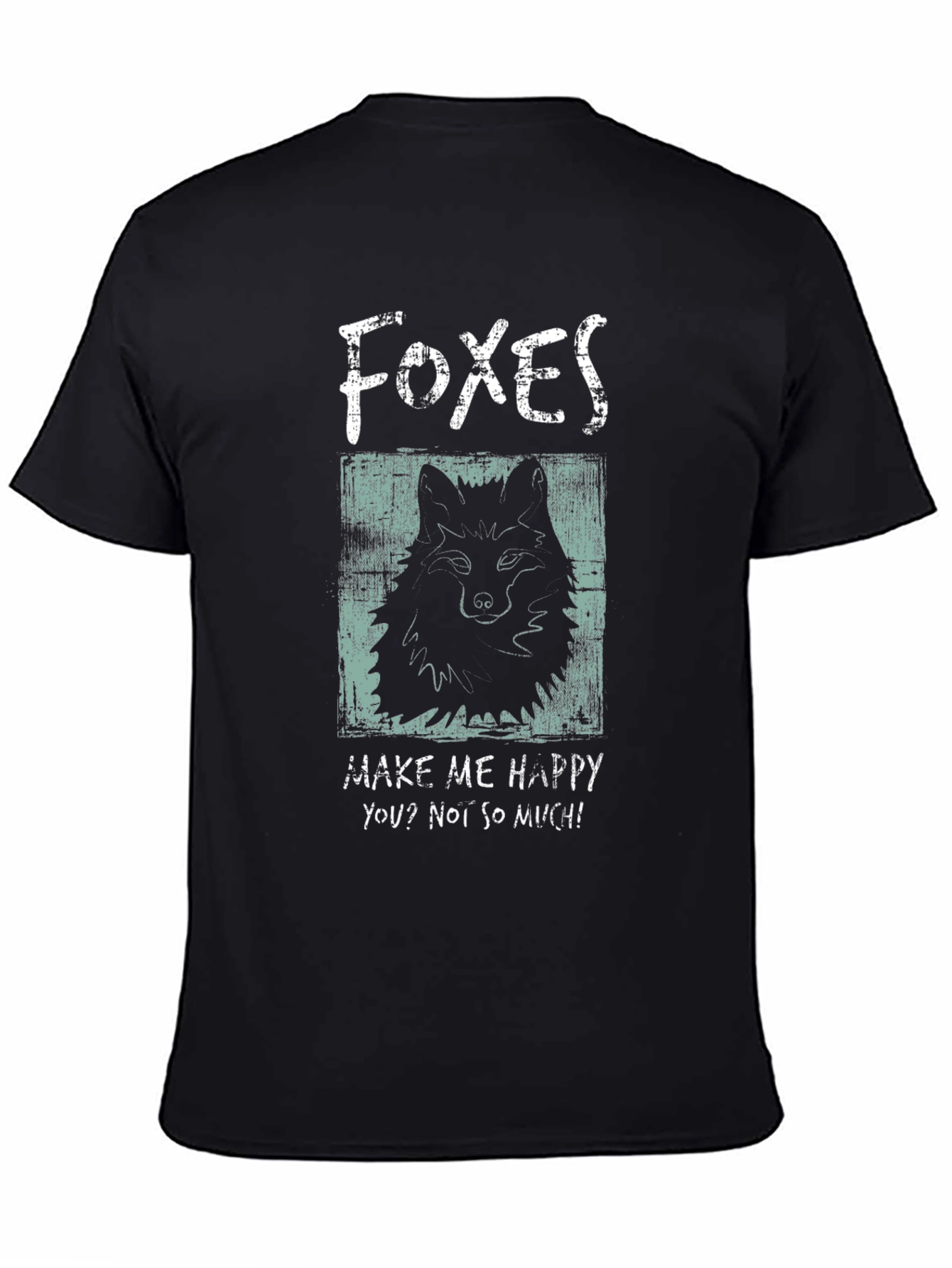 Foxes Graphic T-Shirt - Make Me Happy