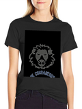 Be Courageous Lion Graphic T-Shirt