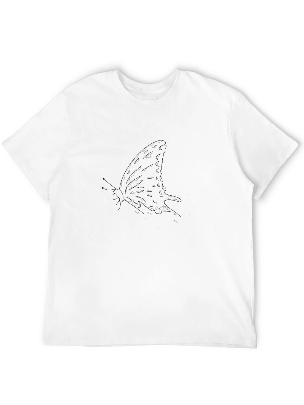 Black Butterfly Graphic Tee - Stylish Comfort
