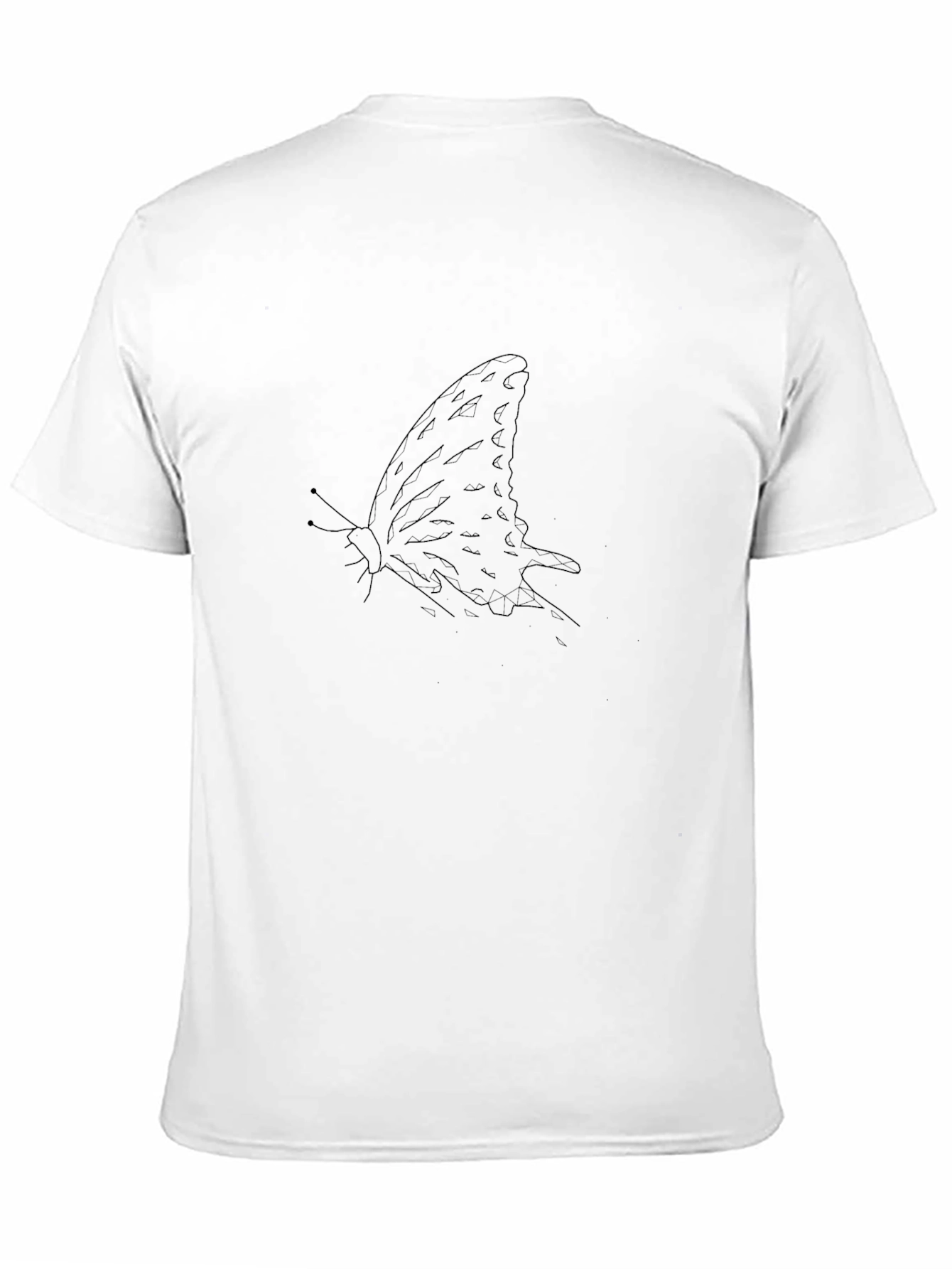 Black Butterfly Graphic Tee - Stylish Comfort