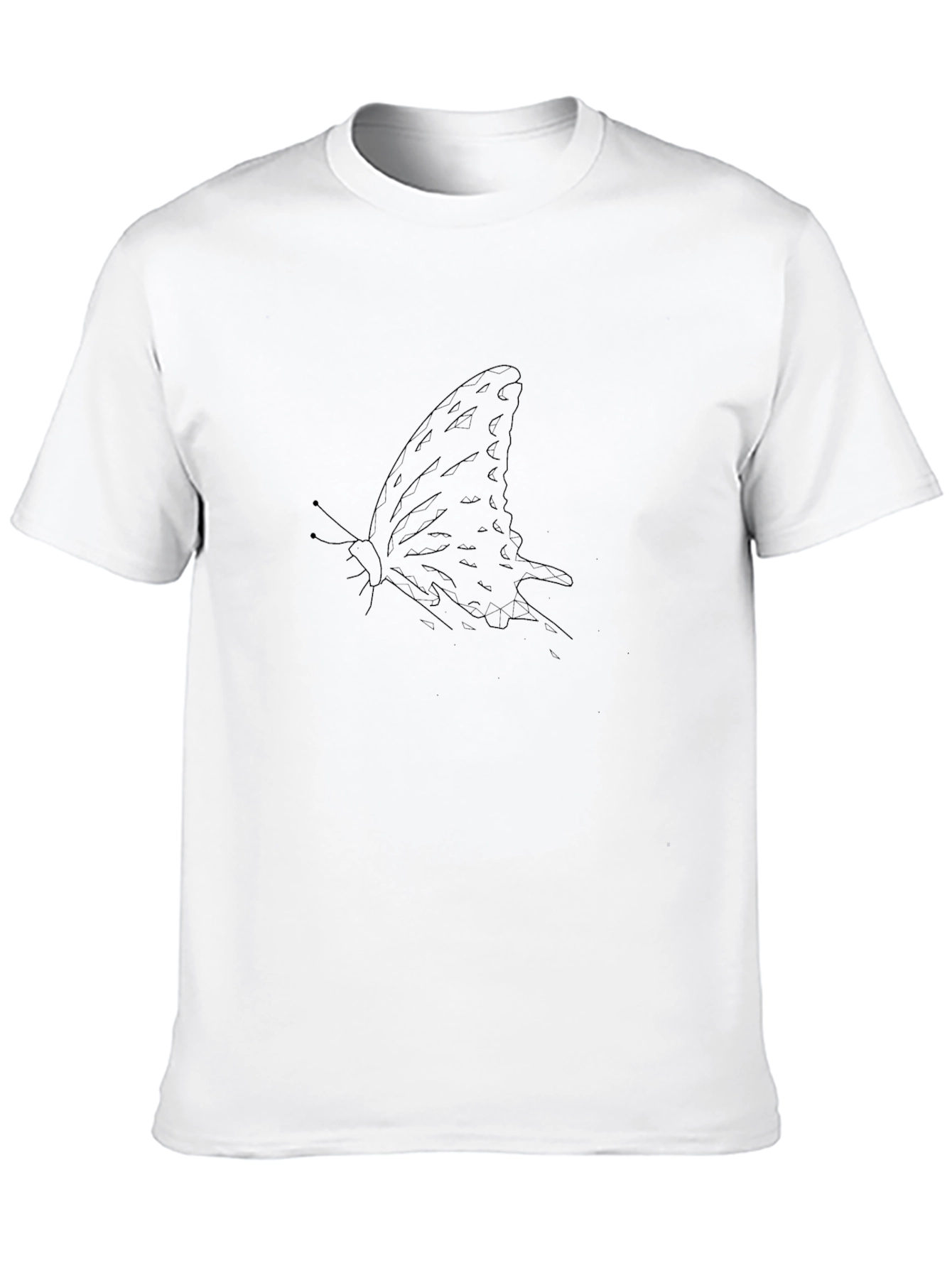 Black Butterfly Graphic Tee - Stylish Comfort