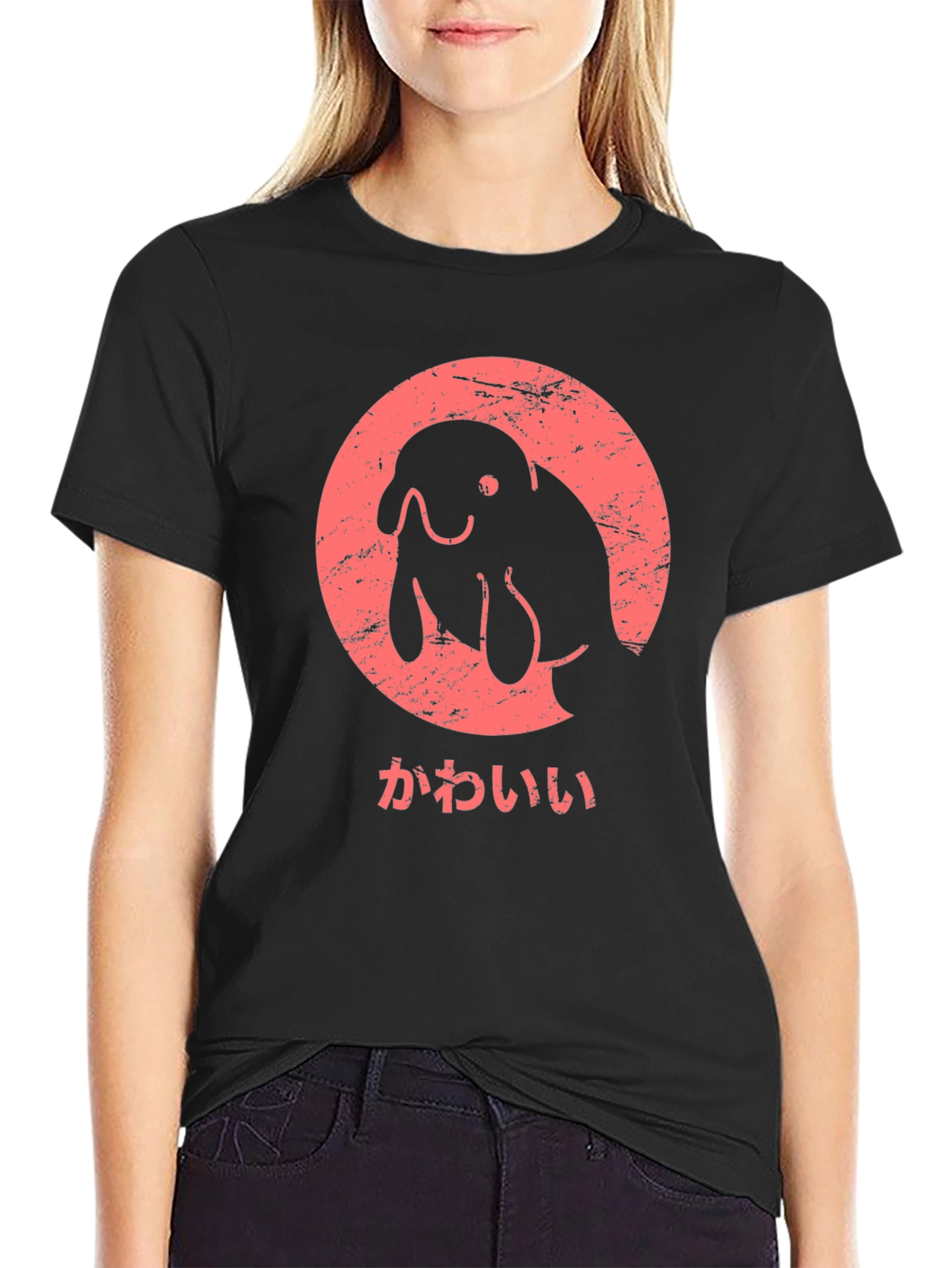 Kawaii Manatee Graphic Tee