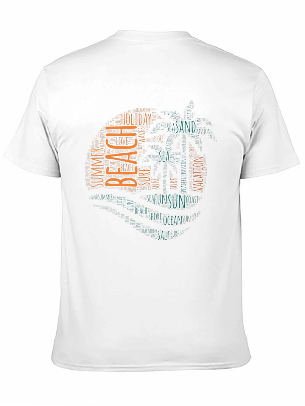 Beach Themed Graphic T-Shirt