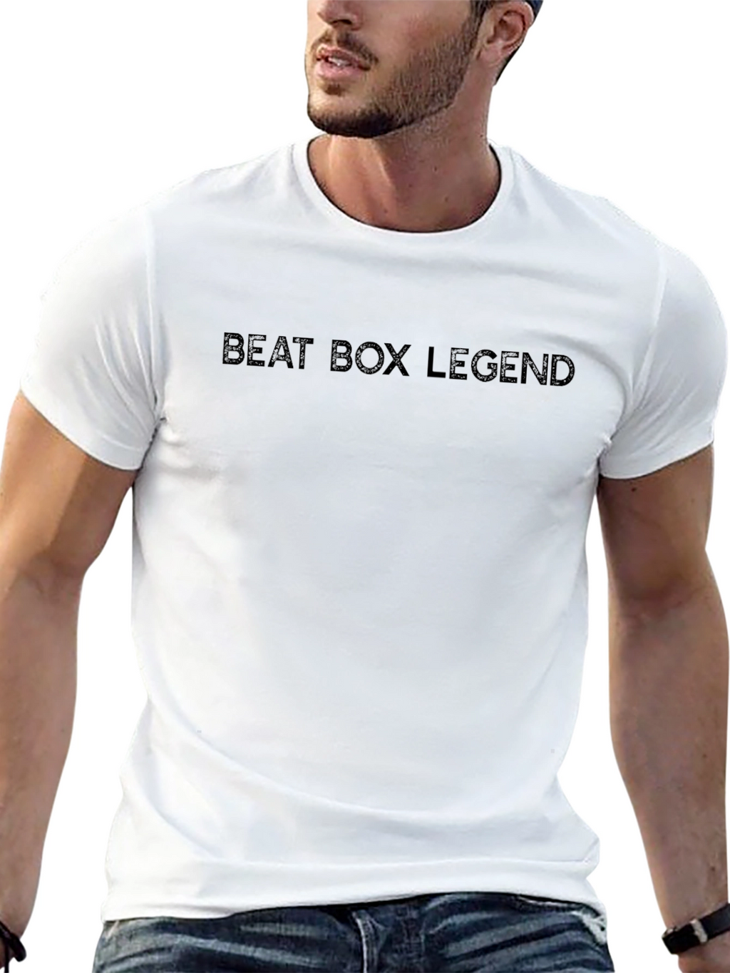 Beat Box Legend Black Graphic Tee