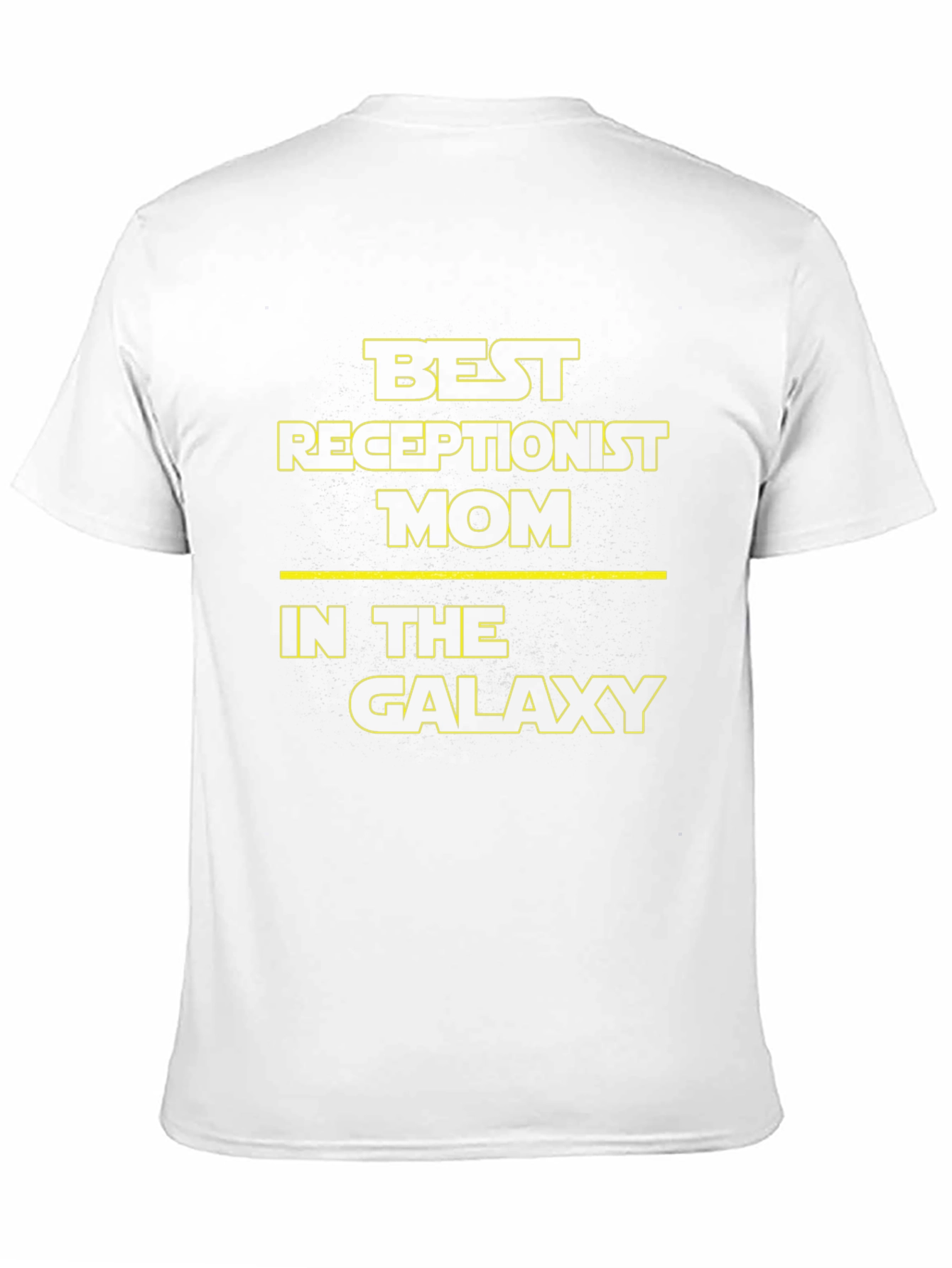 Best Receptionist Mom Galaxy T-Shirt