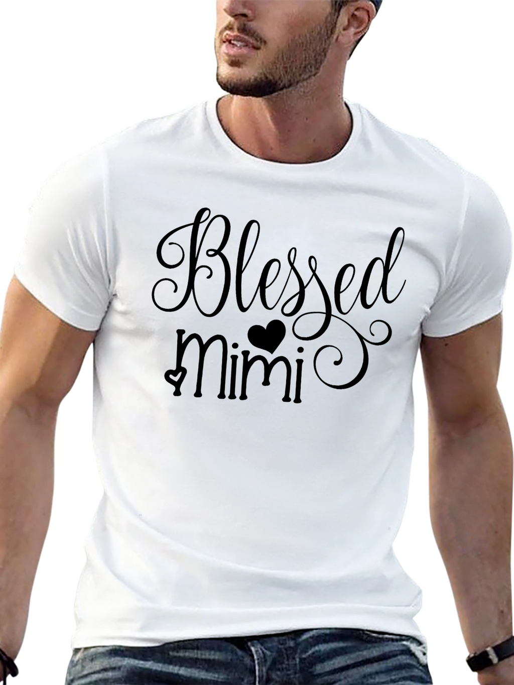 Blessed Mimi Black T-Shirt