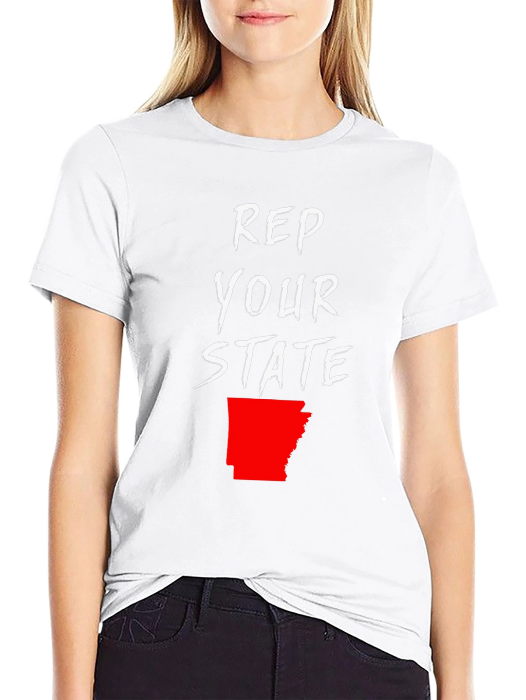 Rep Your State T-Shirt - Arkansas Pride