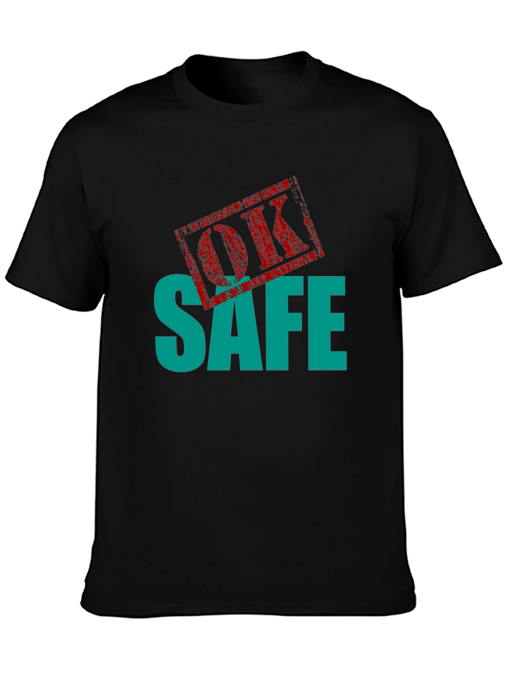 OK Safe Graphic Tee - Black