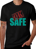 OK Safe Graphic Tee - Black