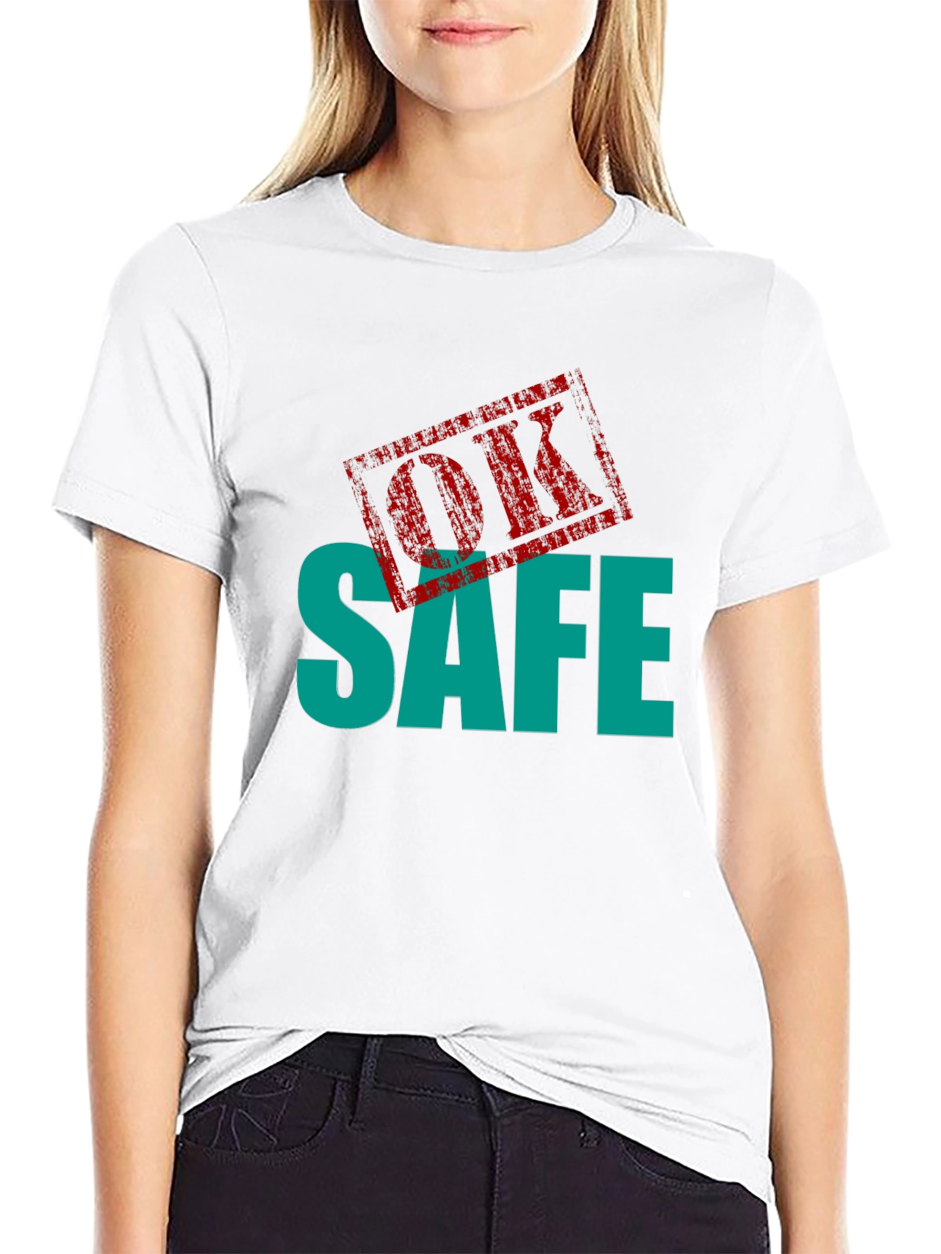 OK Safe Graphic Tee - Black