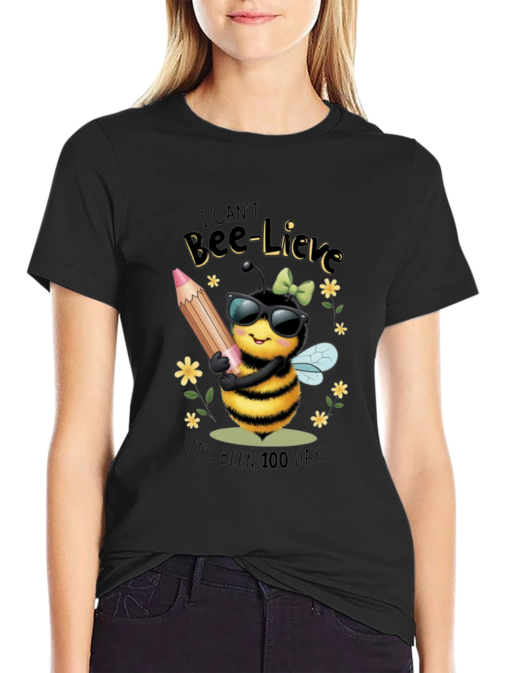 Bee-Lieve 100 Days T-Shirt