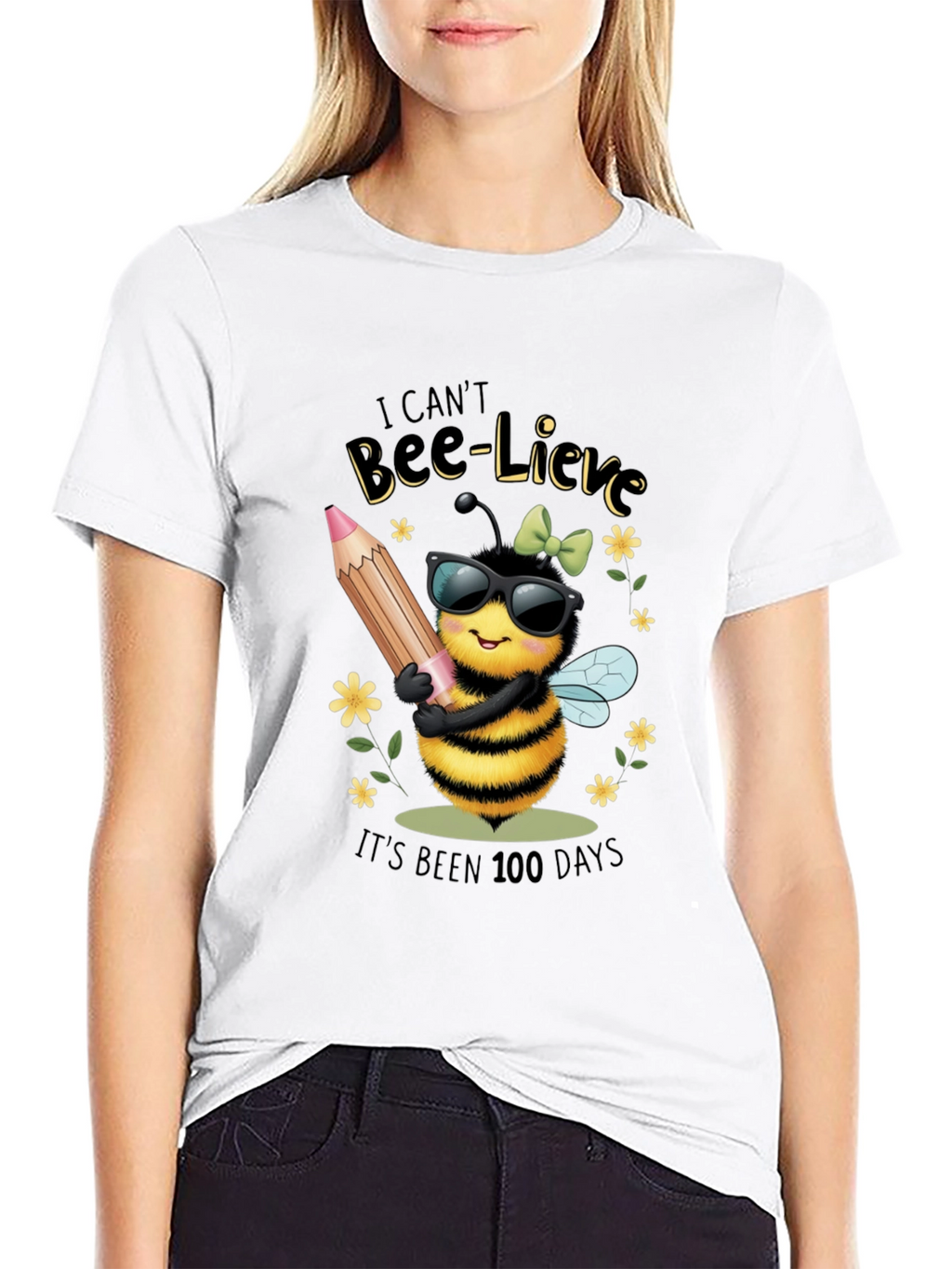 Bee-Lieve 100 Days T-Shirt