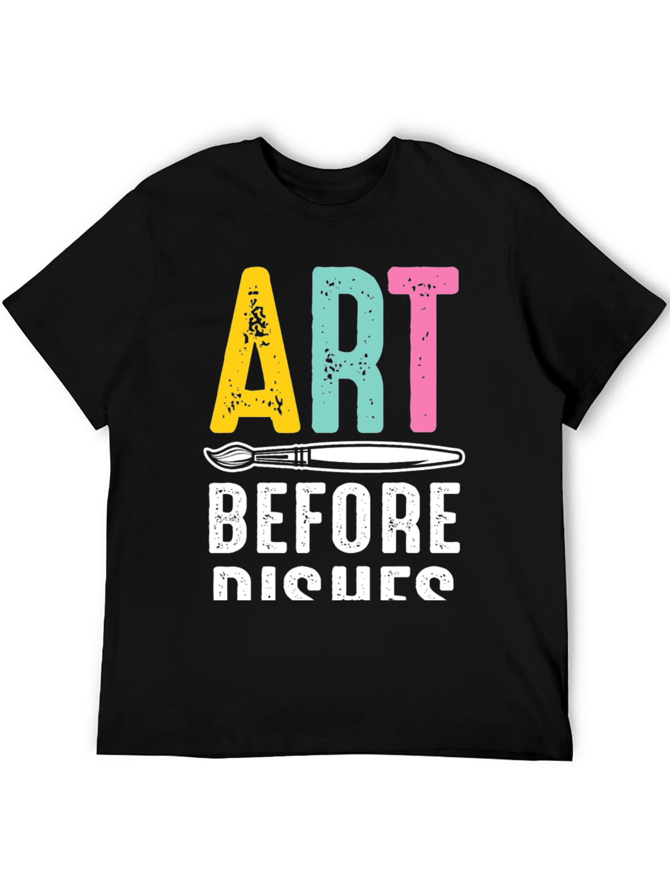 Art Before Dishes Graphic Tee - Artist T-Shirt