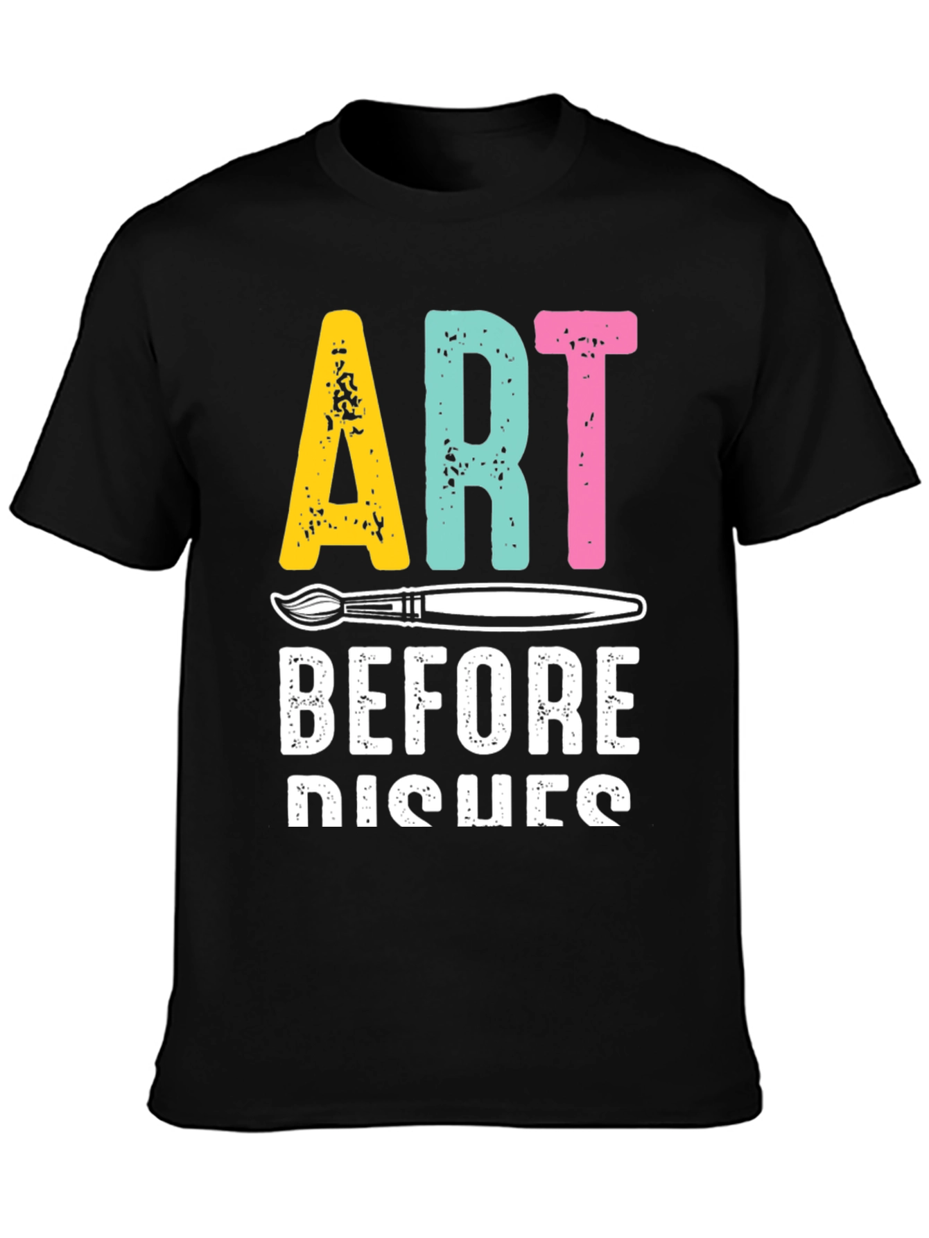 Art Before Dishes Graphic Tee - Artist T-Shirt