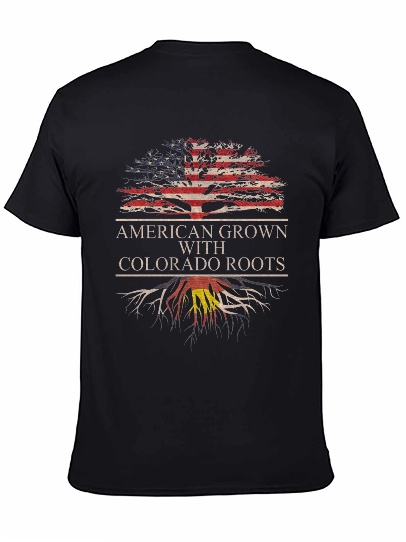 American Grown Colorado Roots Graphic Tee