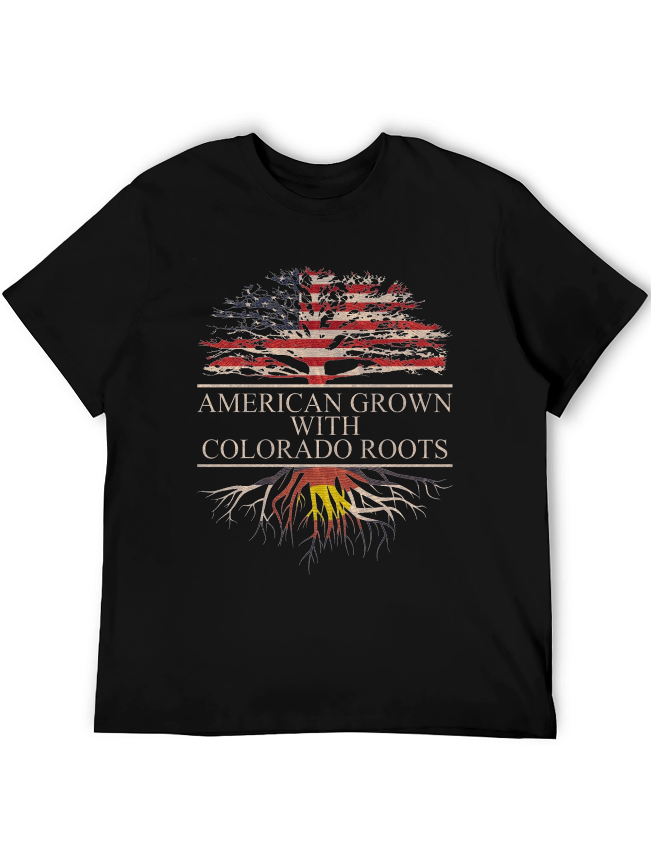American Grown Colorado Roots Graphic Tee
