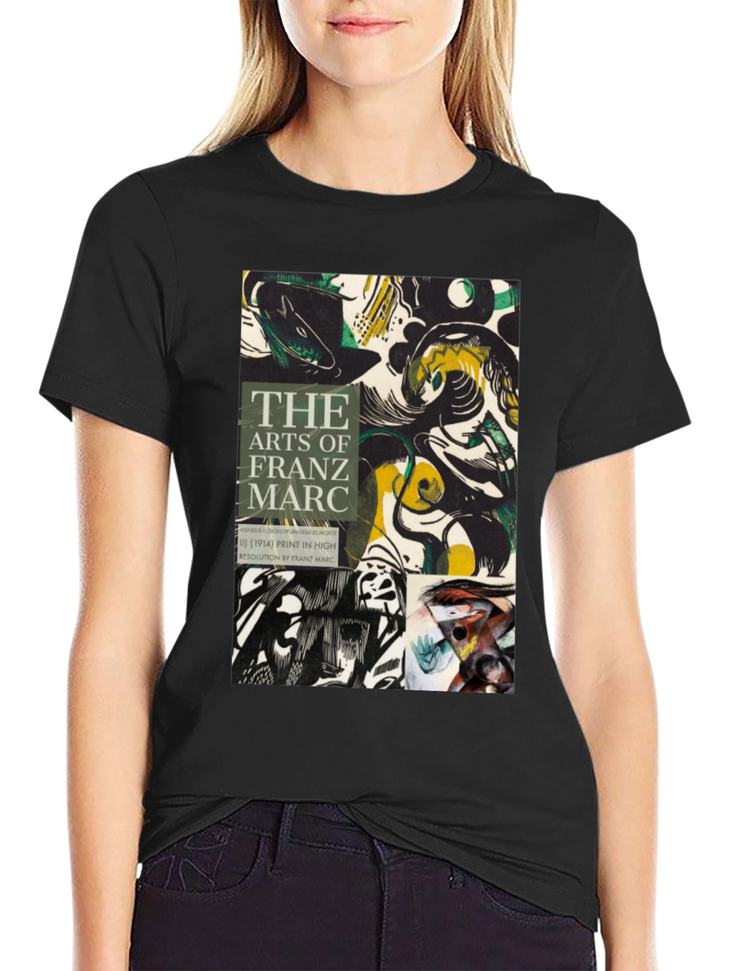 Franz Marc Art T-Shirt - High Resolution Print
