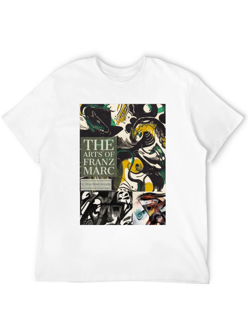Franz Marc Art T-Shirt - High Resolution Print