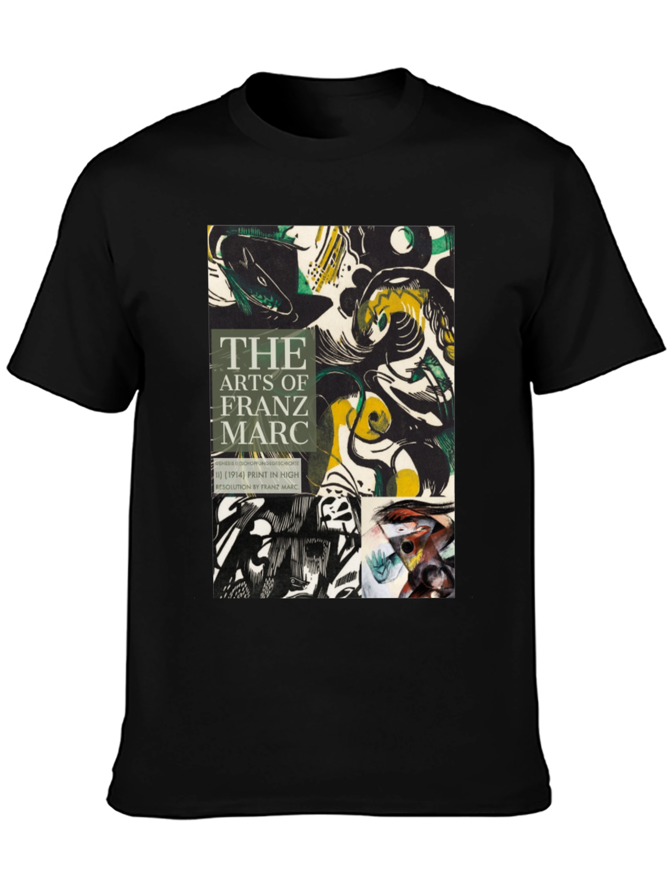 Franz Marc Art T-Shirt - High Resolution Print