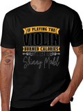 Funny Violinist T-Shirt: Skinny Model Quote