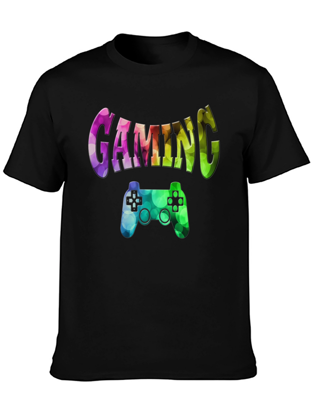 Gaming Controller Graphic Print T-Shirt