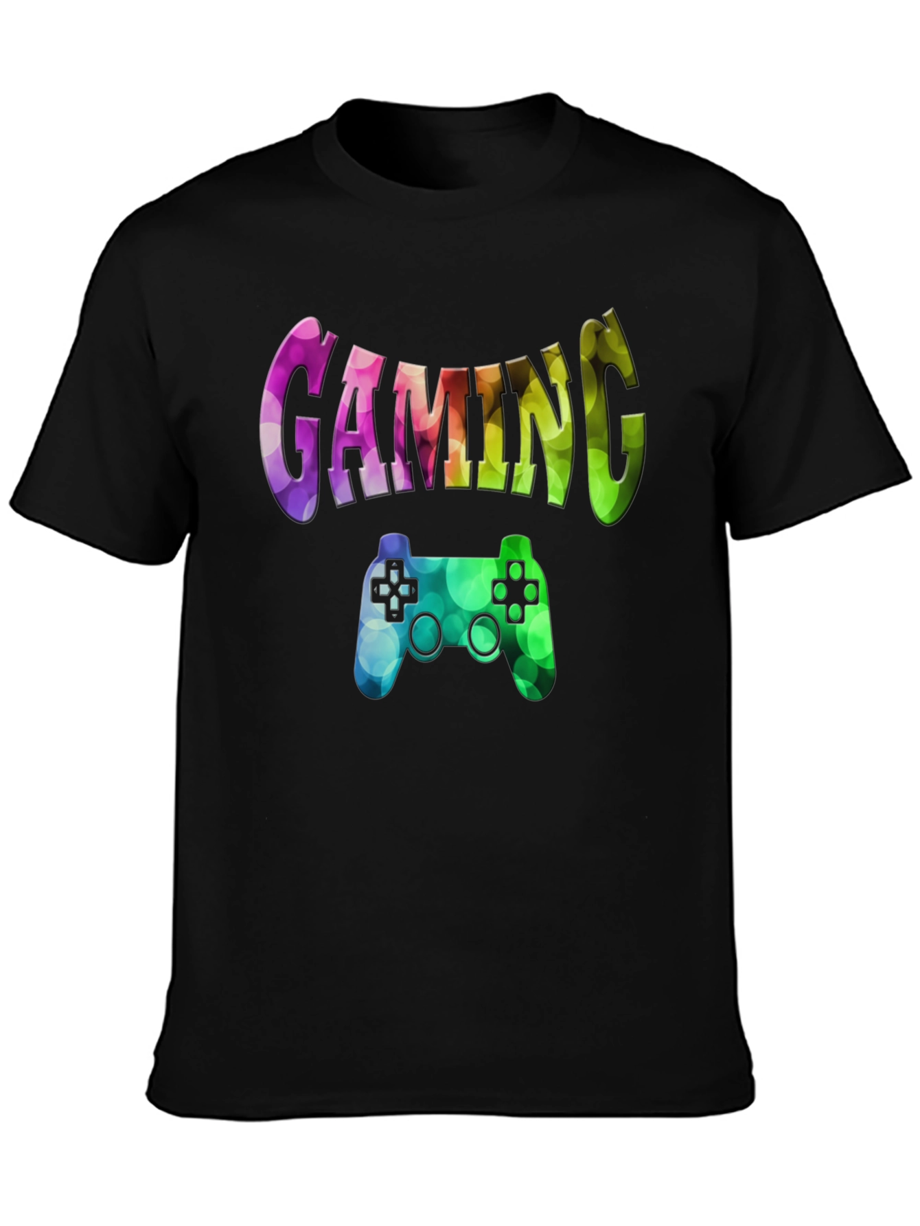 Gaming Controller Graphic Print T-Shirt