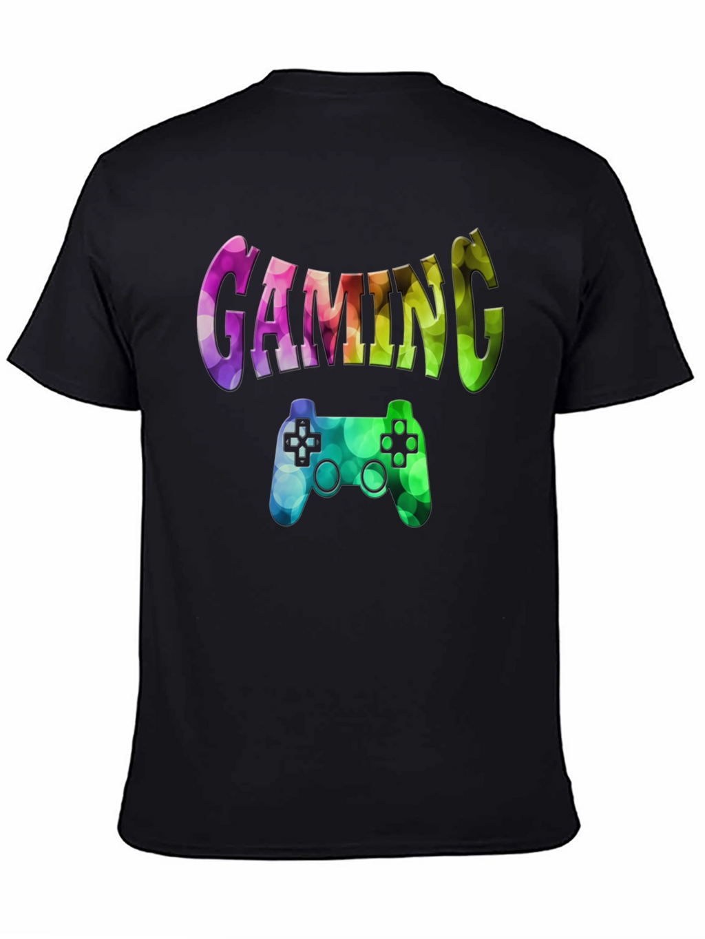 Gaming Controller Graphic Print T-Shirt