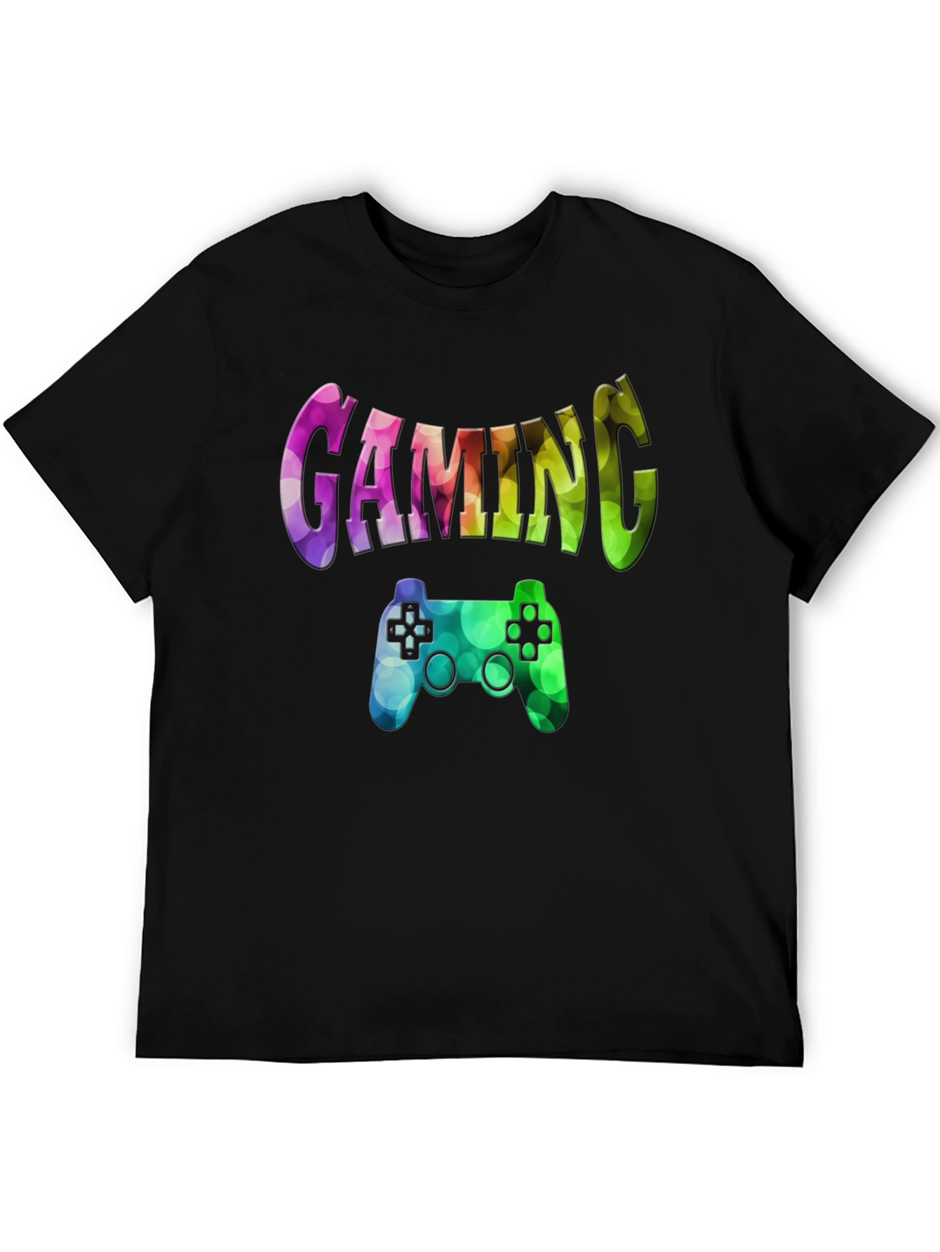 Gaming Controller Graphic Print T-Shirt