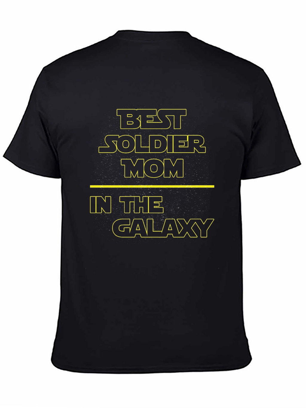 Best Soldier Mom T-Shirt - Galaxy Design